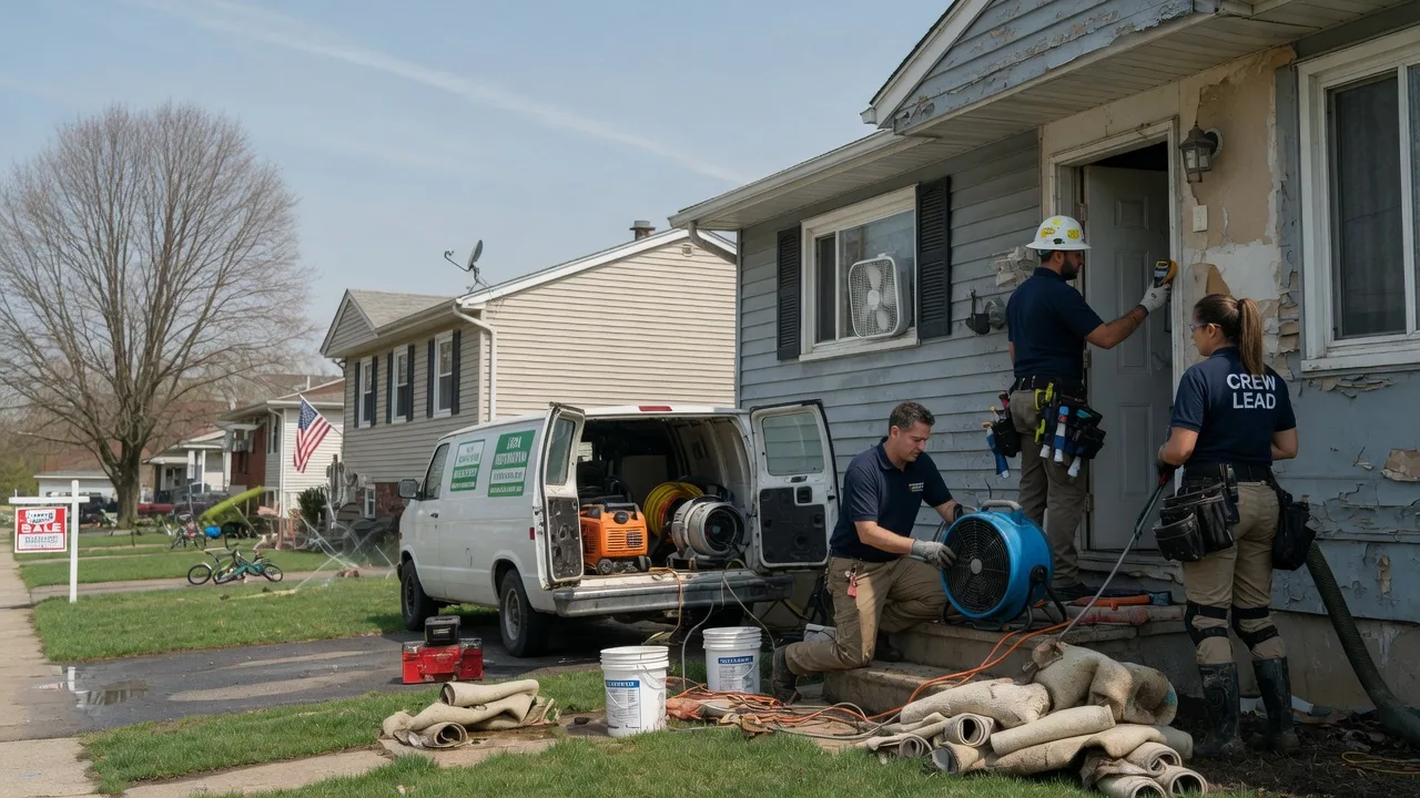Flood Cleanup in Thompson, CT near me